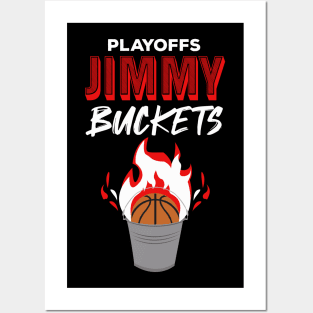 Playoffs Jimmy Buckets black ver Posters and Art